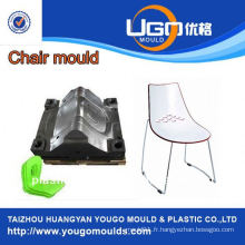 Usine de moules ménagers en plastique pour nouvelle conception PC chaise transparente en plastique moulé en taizhou Chine